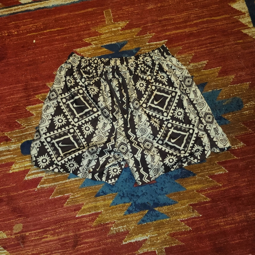 Nike aztec swim trunks